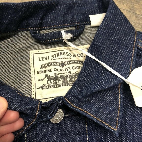 Levi's Wellthread Collection Trucker Jacket Cotton - Picture 8 of 8